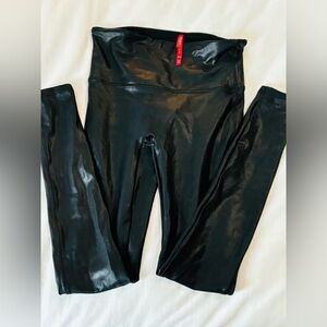 SPANX faux leather leggings